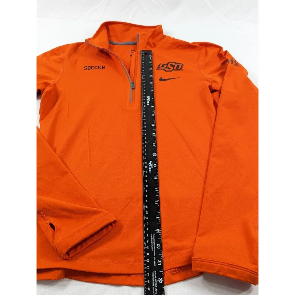 Nike Dri Fit Oklahoma State Cowboys Soccer Nike Quarter Zip Women's‎ Small